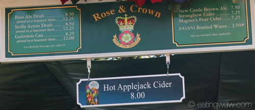 holidays-around-the-world-rose-and-crown-beer-stand-hot-applejack-cider-menu-120713